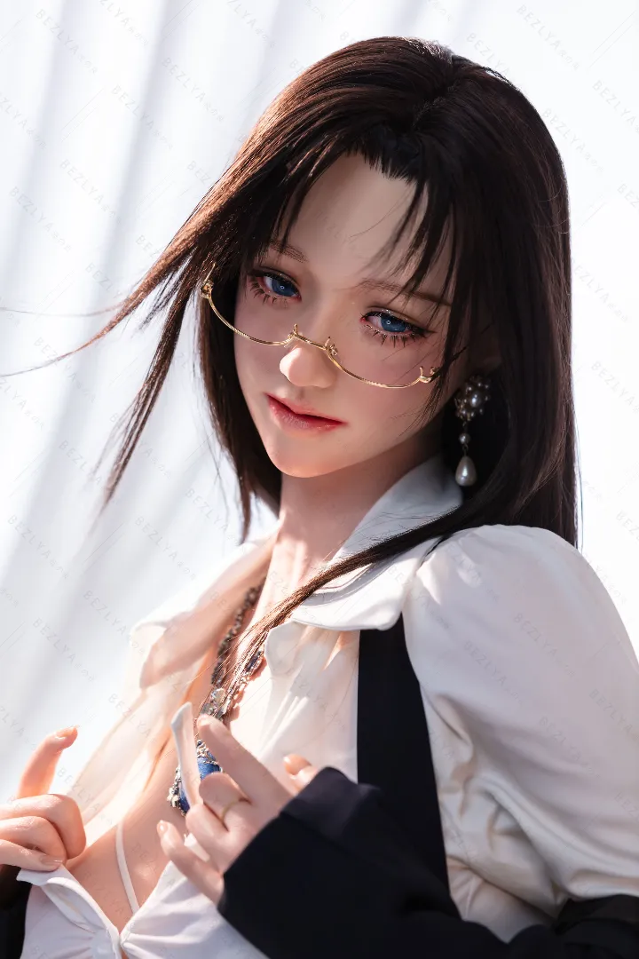167cm (5ft6) F-Cup Lightweight Silicone Sex Doll, ROS Head gangben